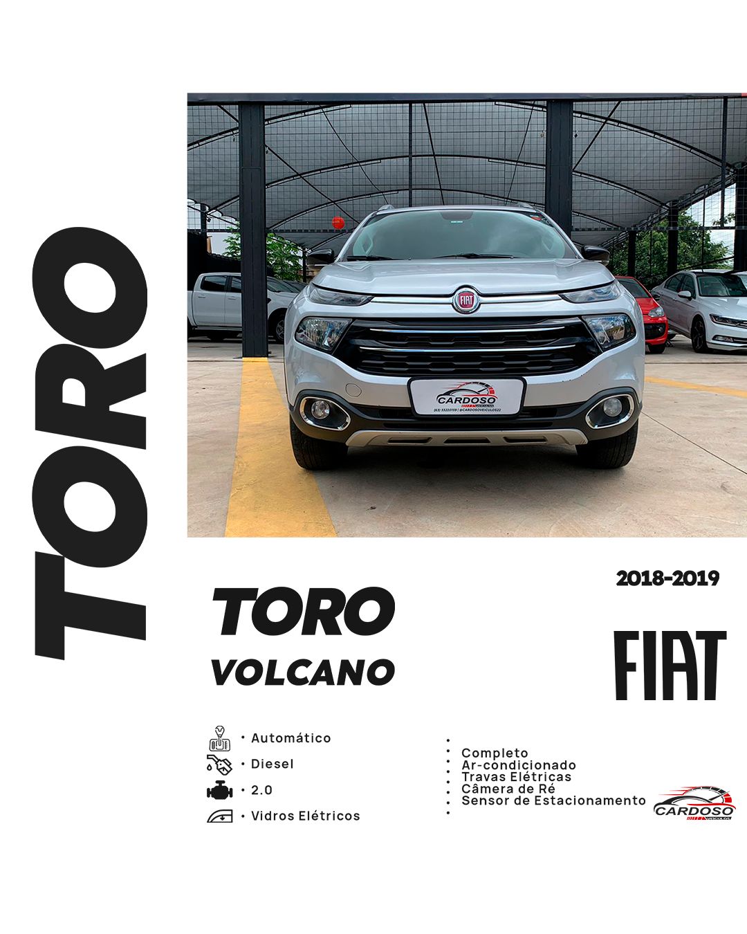 Toro Volcano 2.0 16V 4x4 TB Diesel Aut.