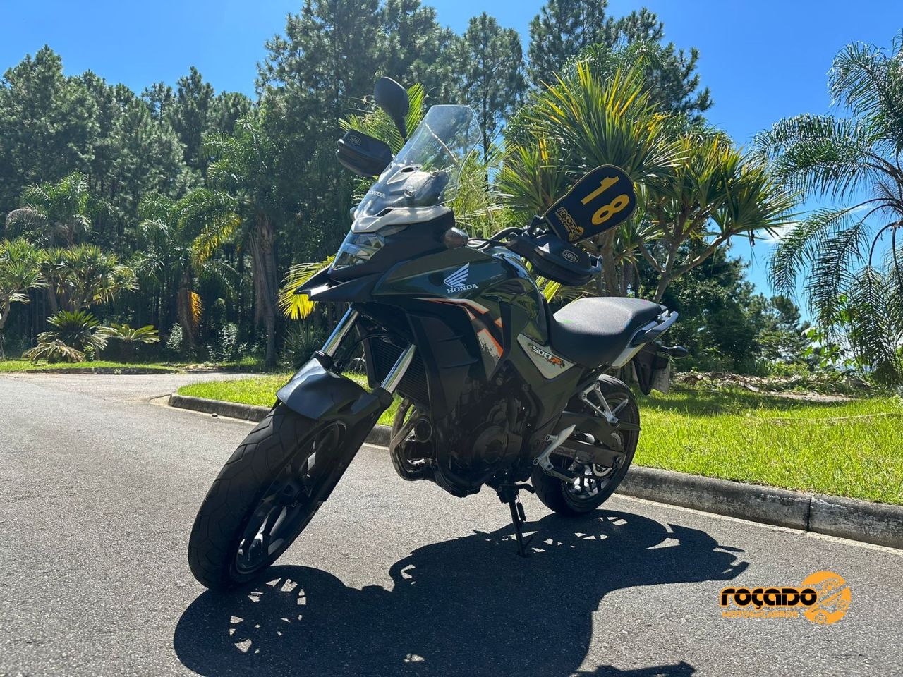 Honda CB 500X 2018 Com 42 MIL KM