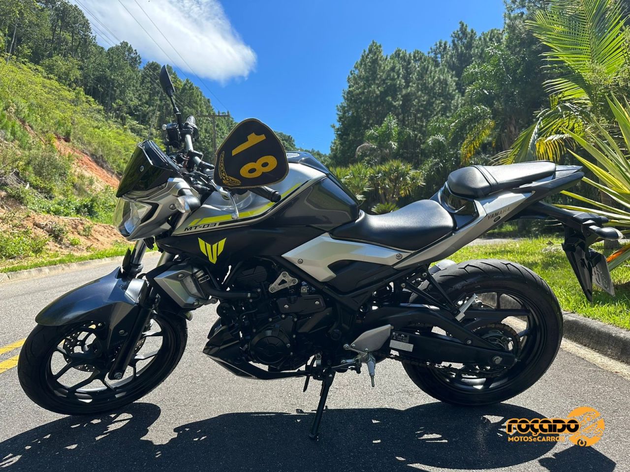 Yamaha MT 03 Abs 2018 com 30 MIL KM