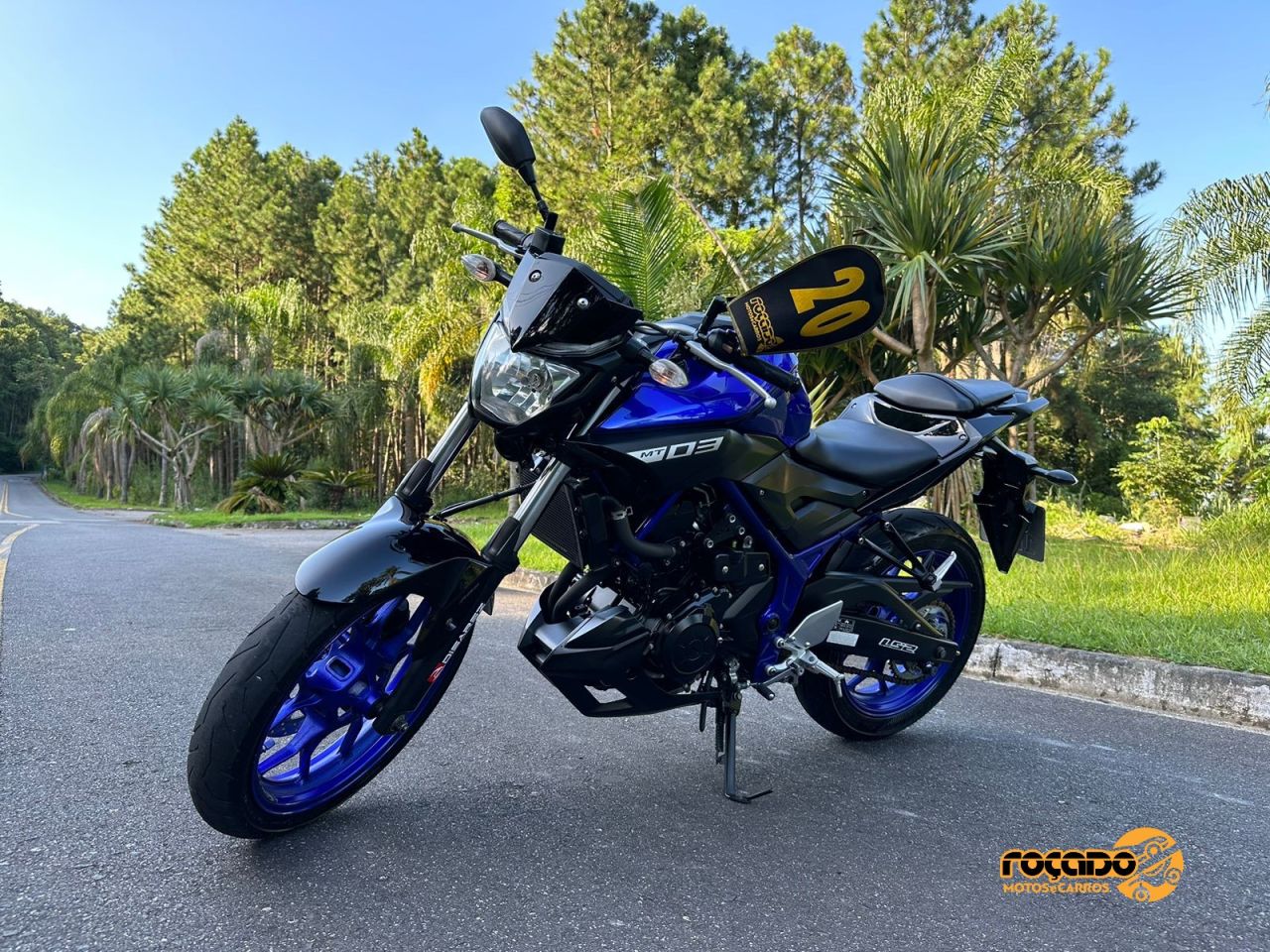 Yamaha MT 03 Abs 2020 com 39 MIL KM