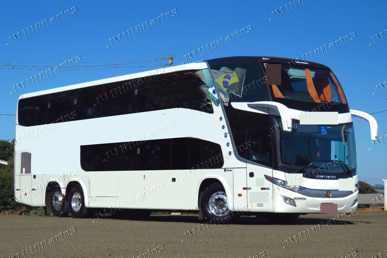 MARCOPOLO PARADISO DD 1800 G7 ANO 2017 SCANIA JM COD.467