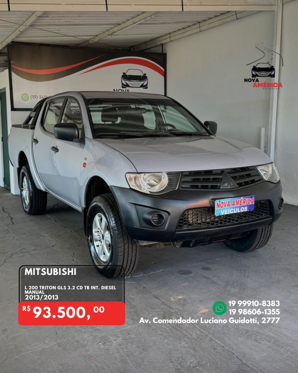 L200 Triton GLS 3.2 CD TB Int.Diesel Mec