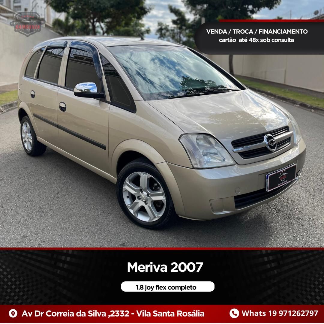 Meriva Joy 1.8 MPFI 8V FlexPower