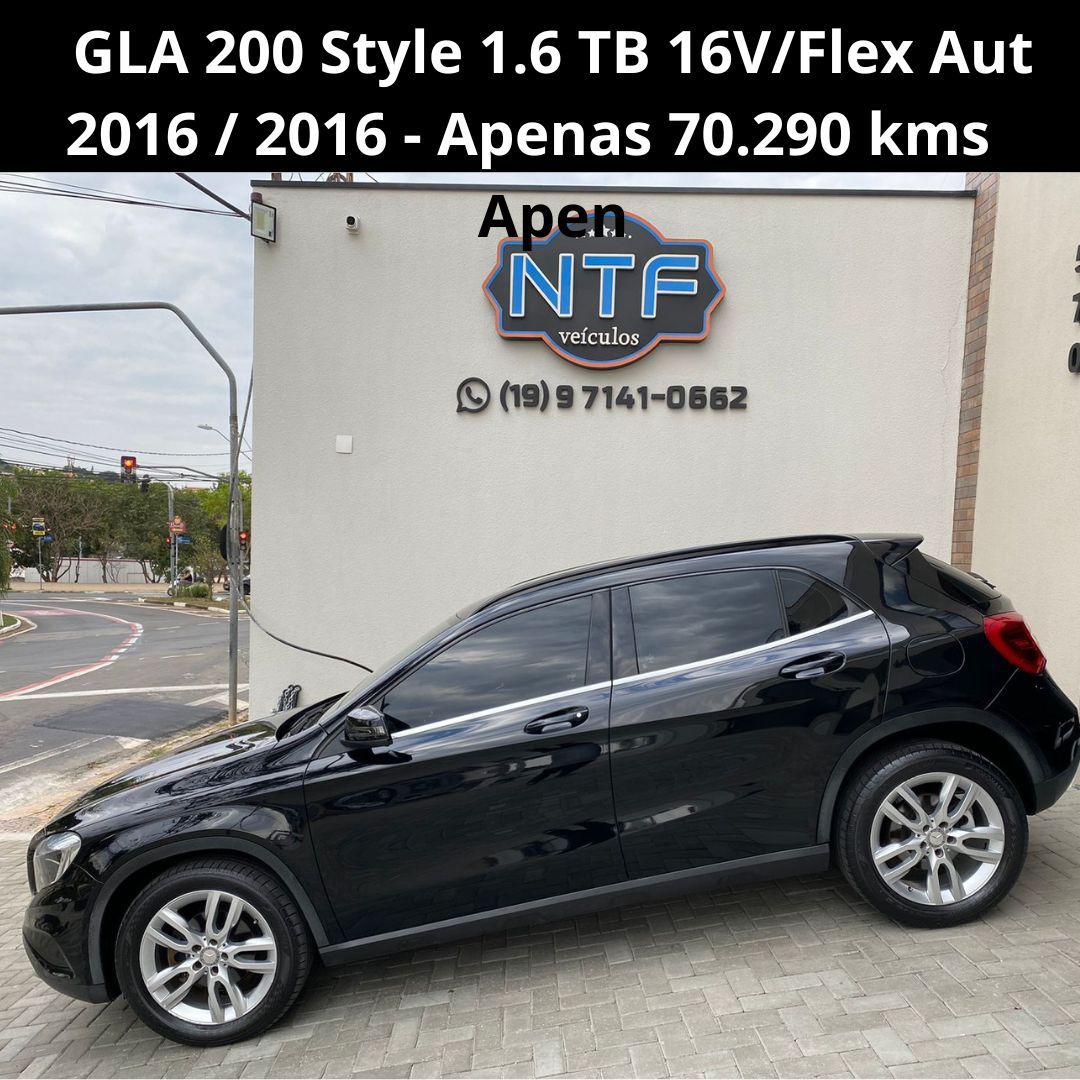 GLA 200 Style 1.6 TB 16V/Flex Aut.