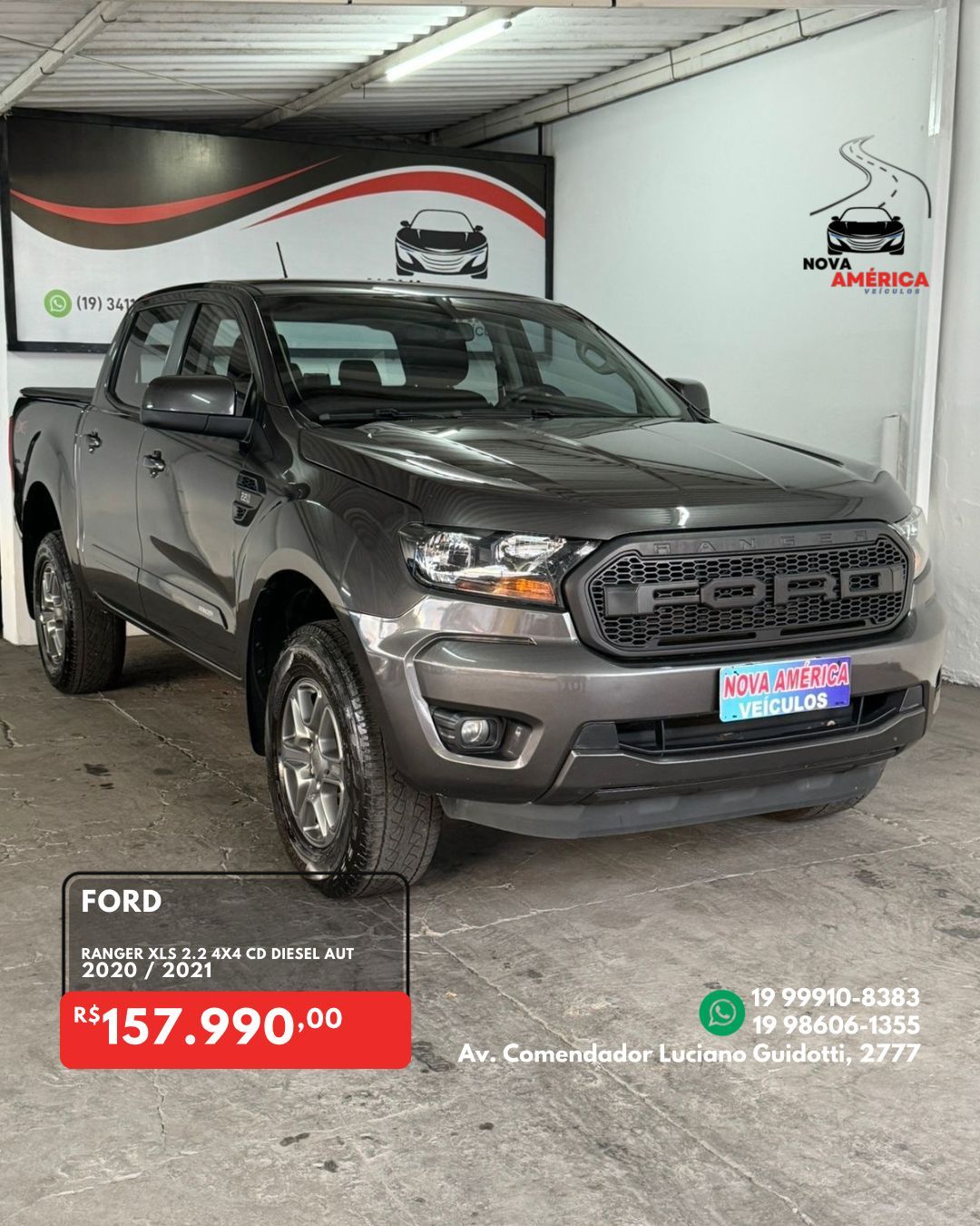 Ranger XLS 2.2 4x4 CD Diesel Aut.