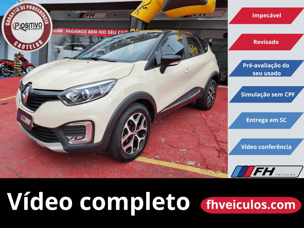 CAPTUR Intense 1.6 16V Flex 5p Aut.