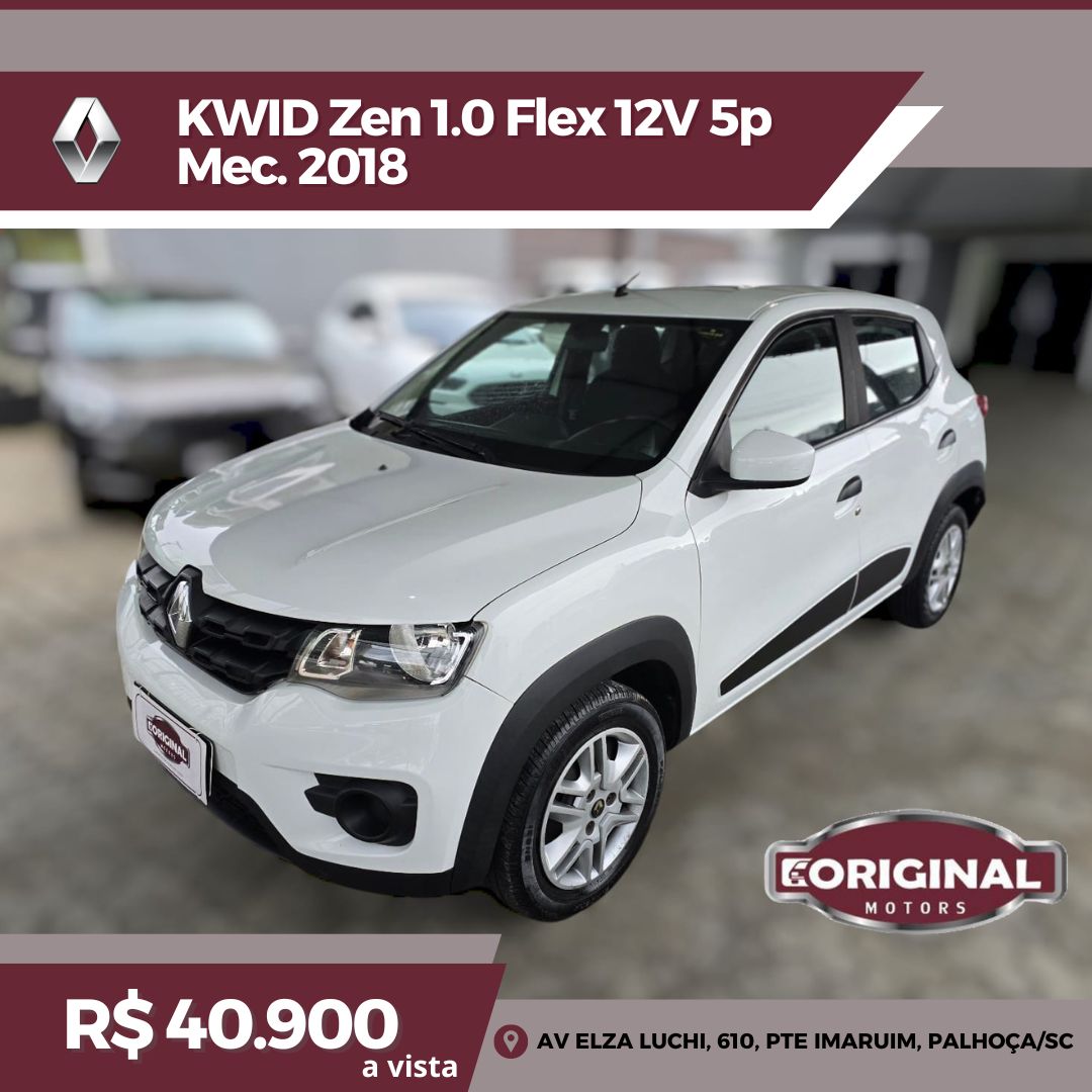 KWID Zen 1.0 Flex 12V 5p Mec.