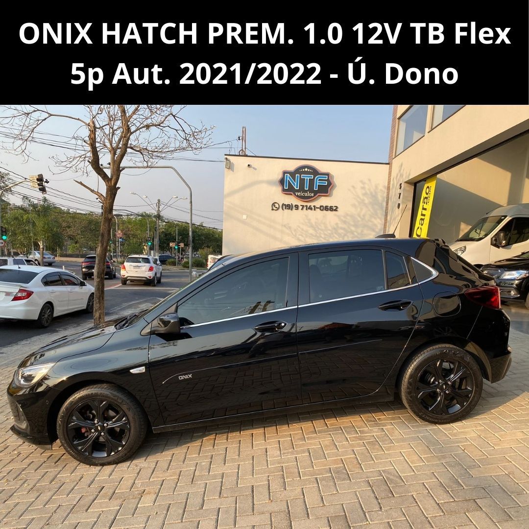 ONIX HATCH PREM. 1.0 12V TB Flex 5p Aut.