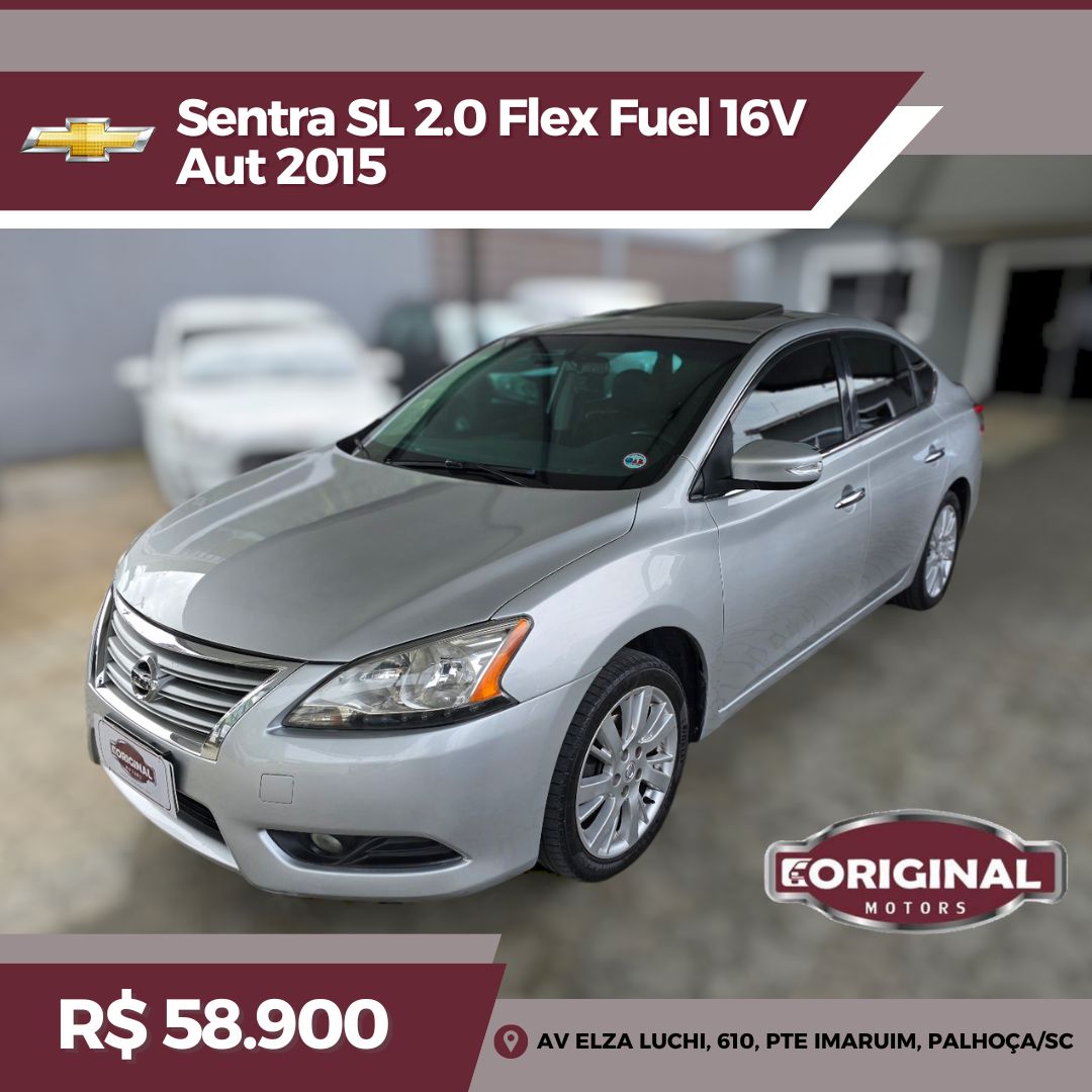 Sentra SL 2.0 Flex Fuel 16V Aut.