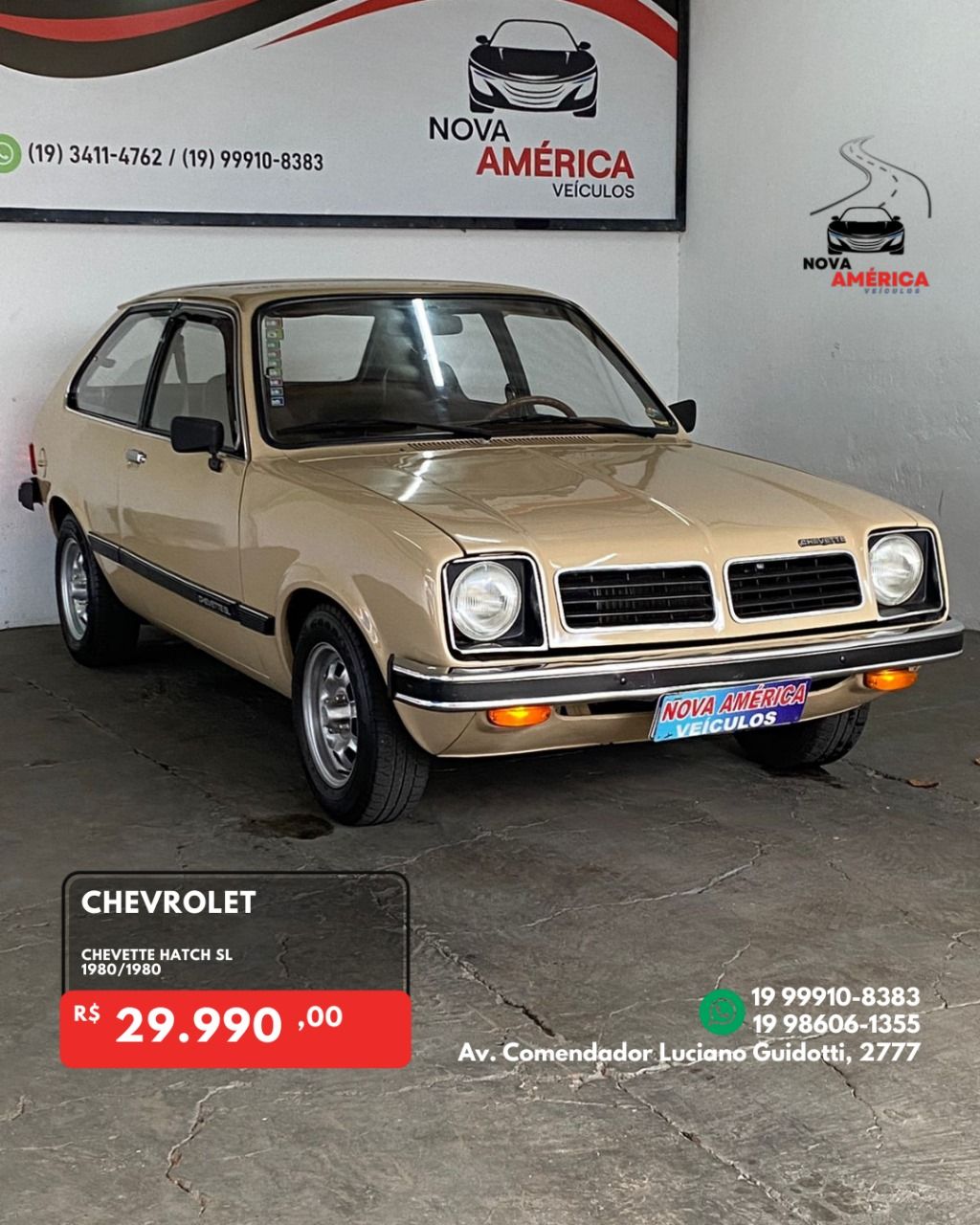 CHEVETTE HATCH SL