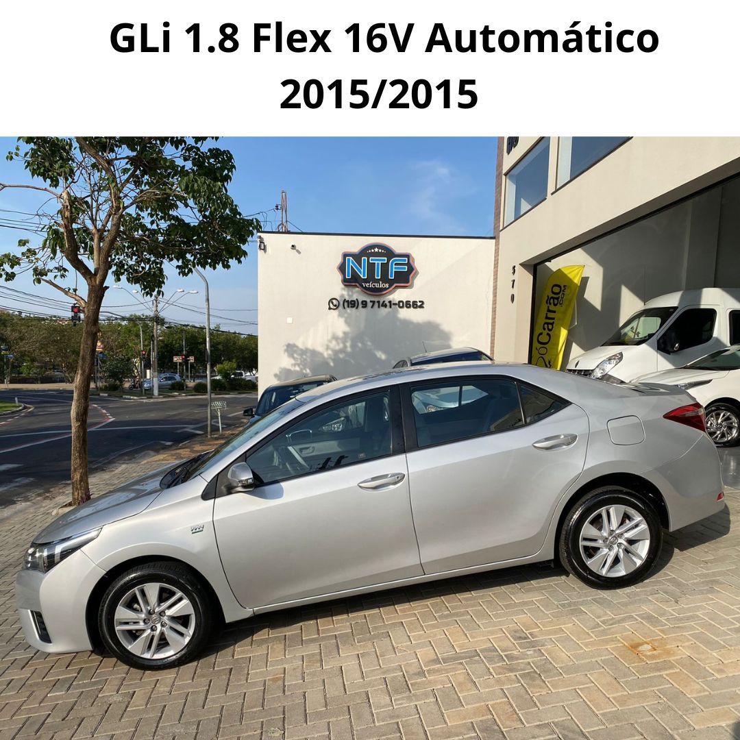 Corolla GLi 1.8 Flex 16V  Aut.