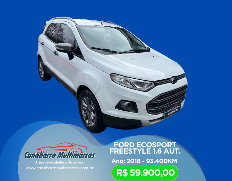 EcoSport FREESTYLE 1.6 16V Flex 5p Aut.