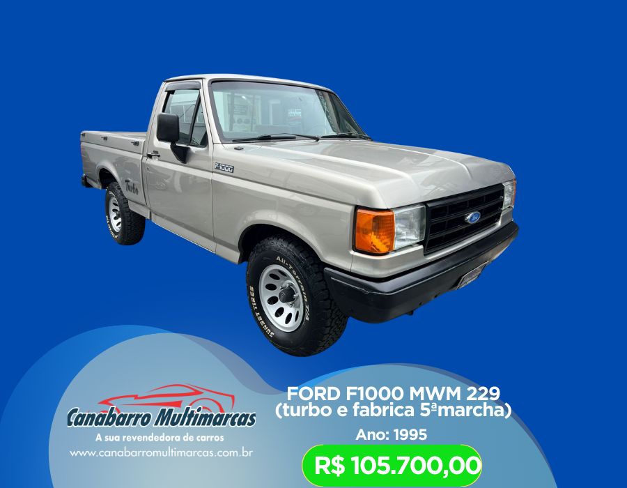 F-1000 Super/ S.Serie 4x4 3.9 Diesel