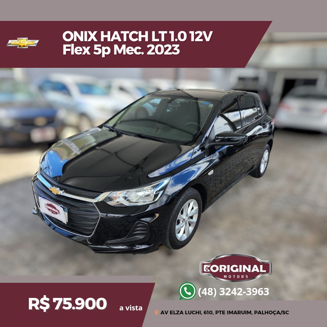 ONIX HATCH LT 1.0 12V Flex 5p Mec.