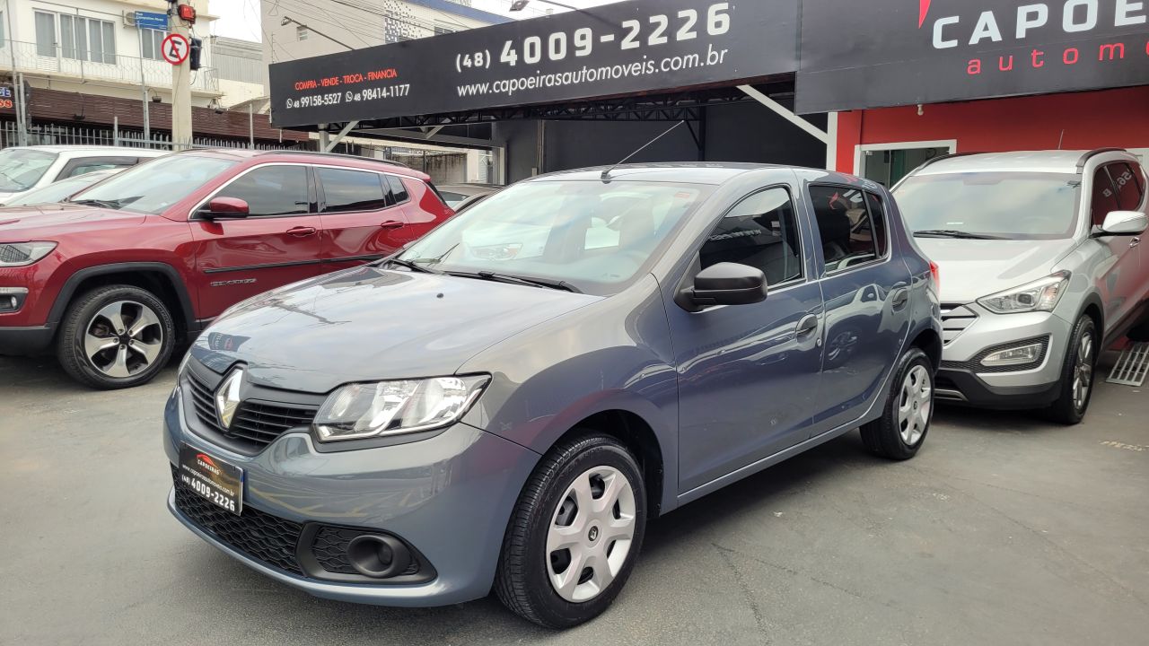 Renault Sandero Authentique Hi-Power 1.0 2016 Baixa KM