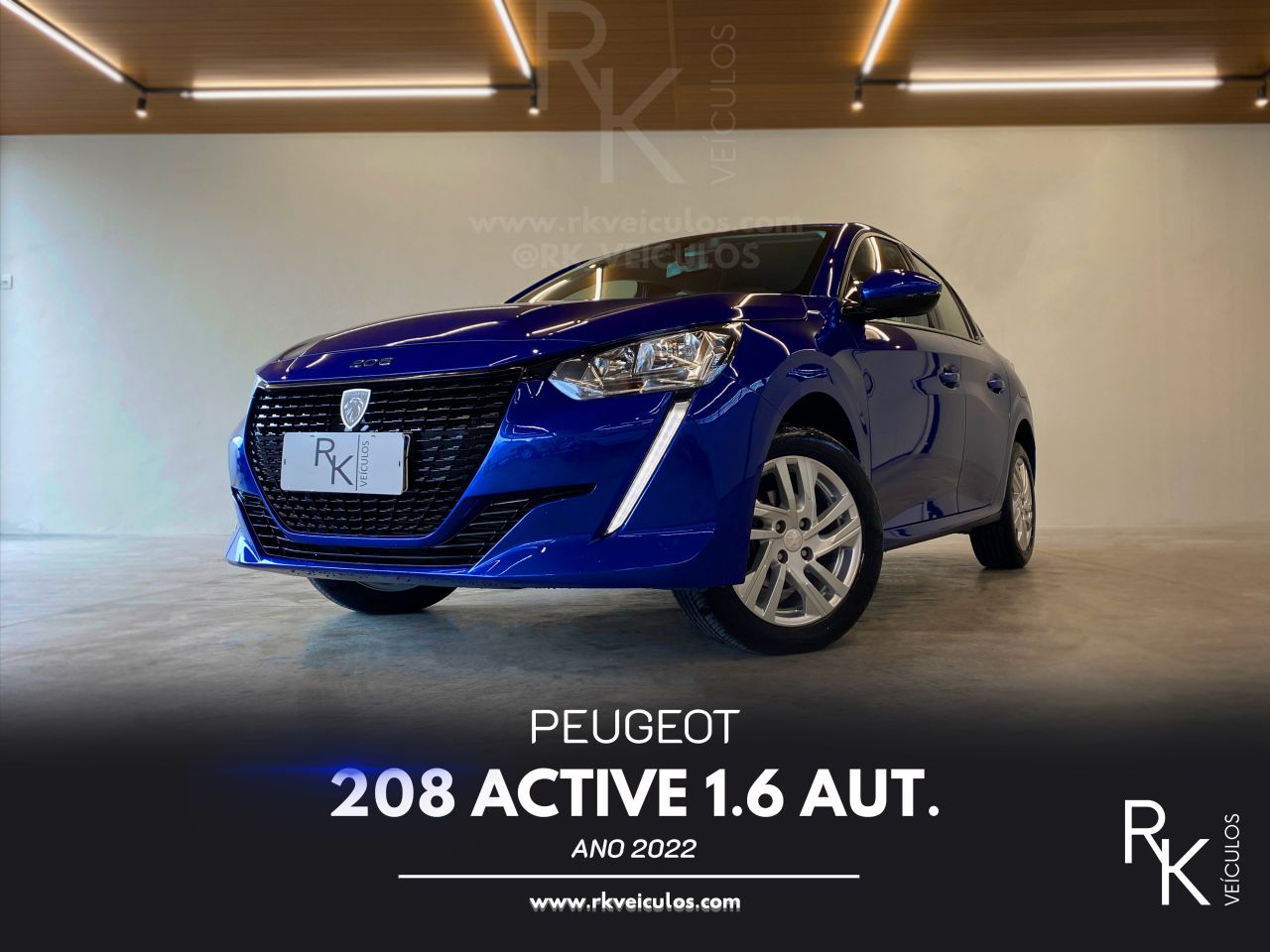 208 Active 1.6 Flex 16V 5p Aut.