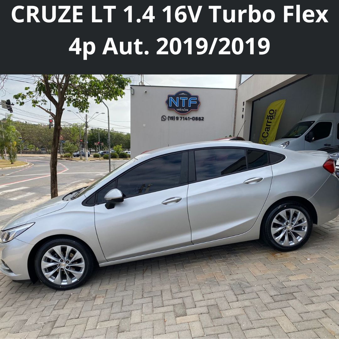 CRUZE LT 1.4 16V Turbo Flex 4p Aut.