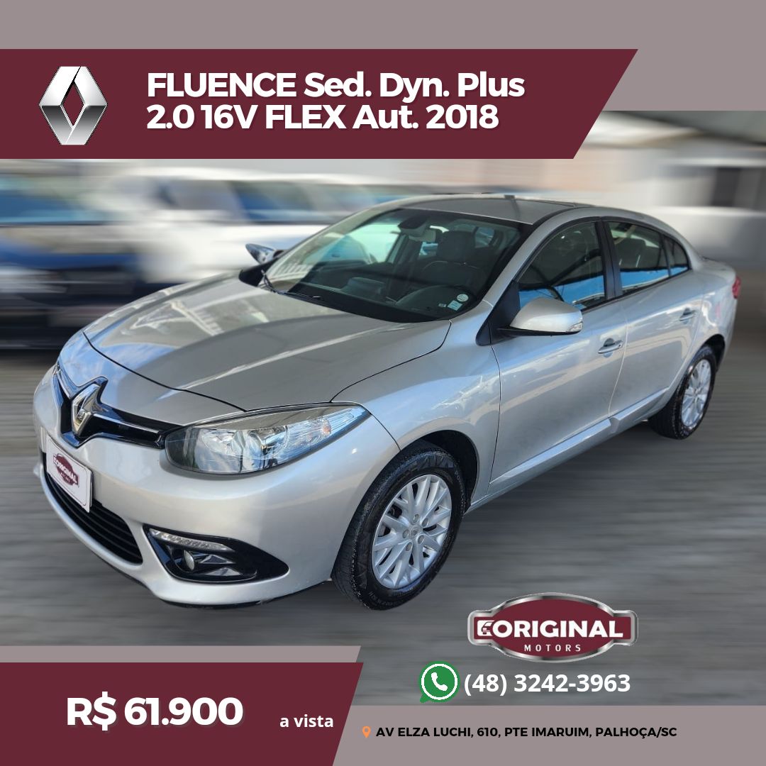 FLUENCE Sed. Dyn. Plus 2.0 16V FLEX Aut.