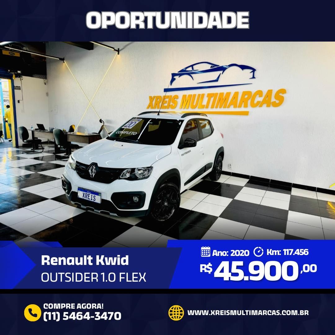 KWID OUTSIDER 1.0 Flex 12V 5p Mec.