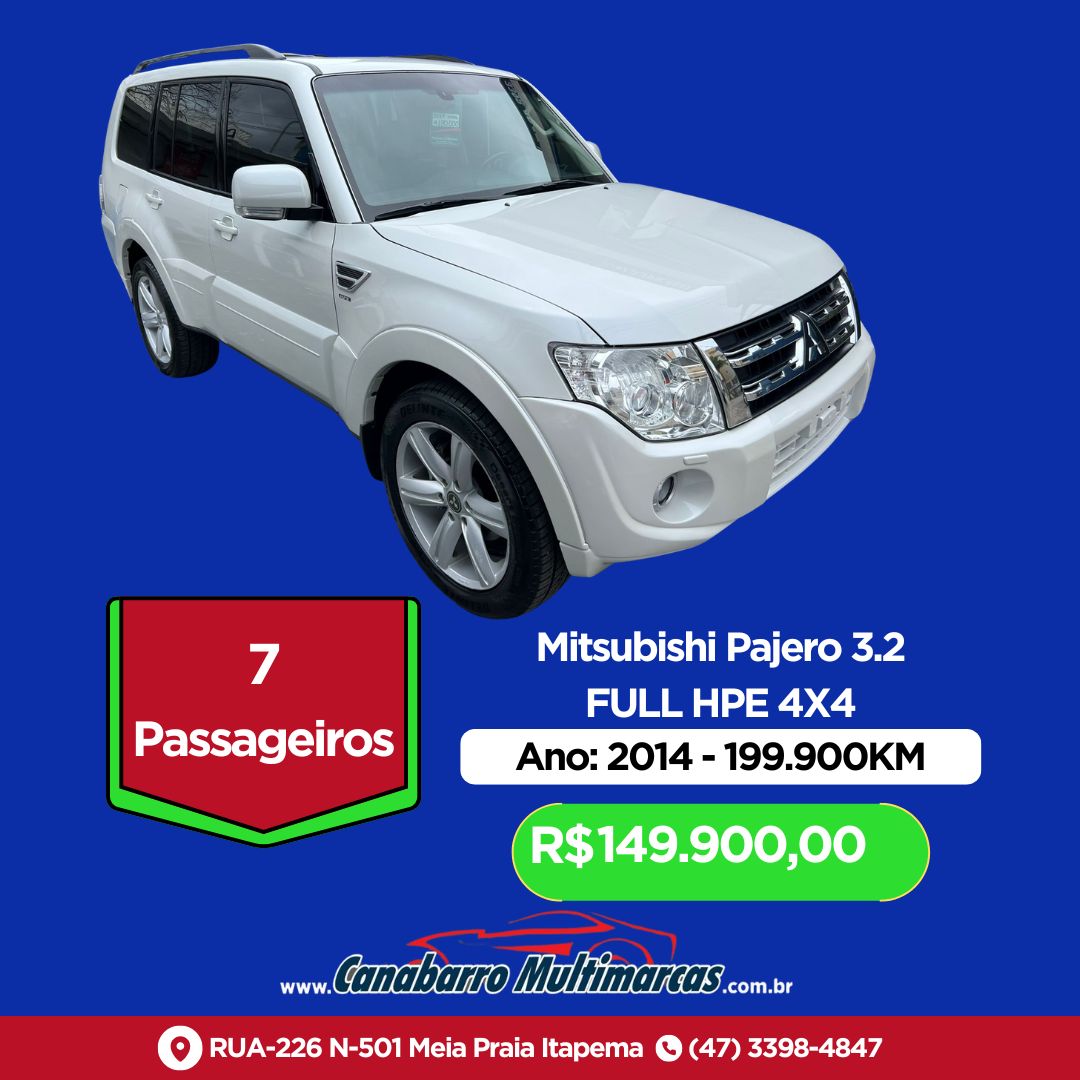 Pajero HPE Full 3.2 4x4 T.I.Dies. 5p Aut