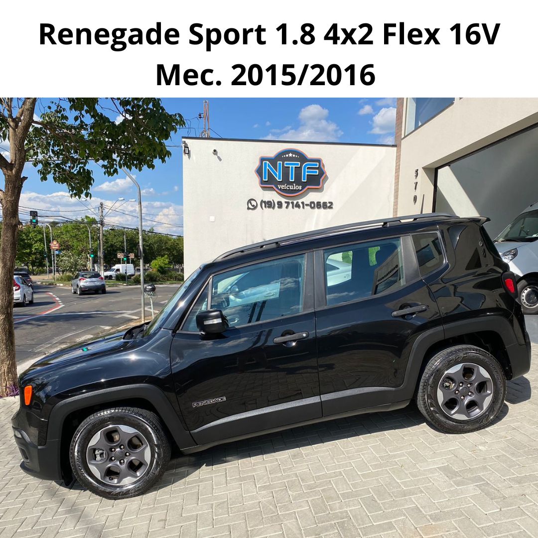 Renegade Sport 1.8 4x2 Flex 16V Mec.