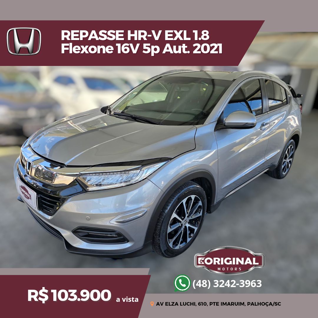 REPASSE HR-V EXL 1.8 Flexone 16V 5p Aut.