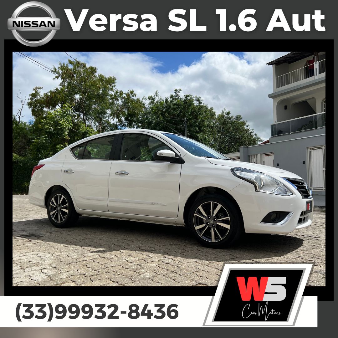 VERSA SL 1.6 16V FlexStart 4p Aut.