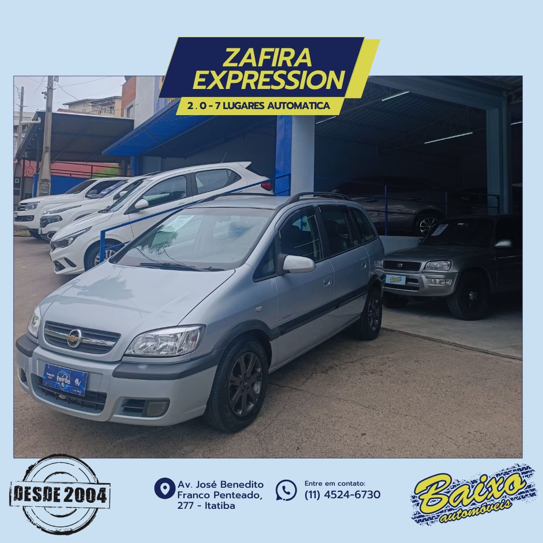 Zafira Expres. 2.0 MPFI FlexPower 5p Aut