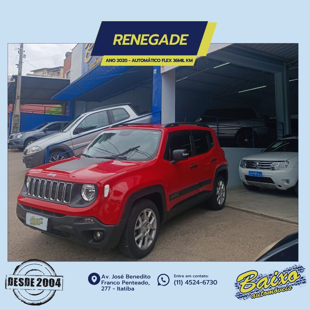 Renegade Sport 1.8 4x2 Flex 16V Aut.